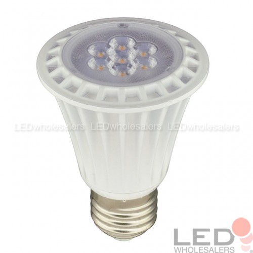 sectie Demonstreer Archaïsch UL PAR20 Dimmable 8W LED Spot Light Bulb with Interchangeable Wide Angle  Flood Lens | LEDwholesalers