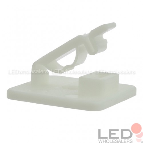 LED Strip Light Clips Holder Strong Fixing Clip for 12mm to 24mm LED Strip  Width - UK LED Lights