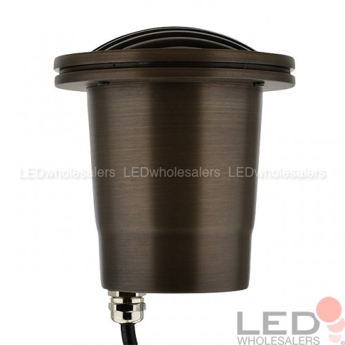 BRS1 Antique Brass ETL-Listed Solid Brass Low Voltage Landscape