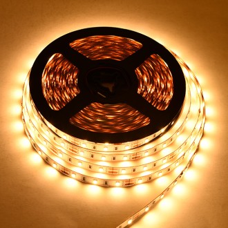 12V 50W 32.8-ft Flexible Ribbon LED Strip Light with 600xSMD2835