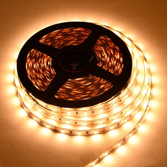 12V 50W 32.8-ft Flexible Ribbon LED Strip Light with 600xSMD2835