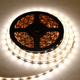 12V 50W 32.8-ft Flexible Ribbon LED Strip Light with 600xSMD2835