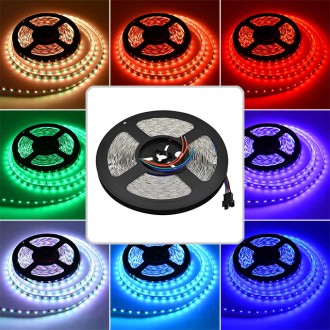 24V 140W 32.8-ft Color-Changing RGB Flexible Ribbon LED Strip Light with 1800xSMD1808